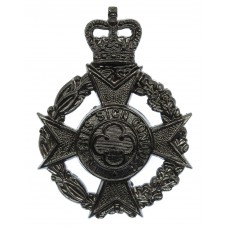 The Royal Army Chaplains Department Black Anodised (Staybrite) Cap Badge