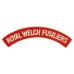 Royal Welch Fusiliers (ROYAL WELCH FUSILIERS) Cloth Shoulder Title