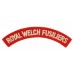 Royal Welch Fusiliers (ROYAL WELCH FUSILIERS) Cloth Shoulder Title
