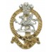 Queen's Royal Regiment Anodised (Staybrite) Cap Badge