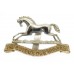 Queen's Own Hussars Anodised (Staybrite) Cap Badge