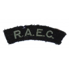 Royal Army Educational Corps (R.A.E.C.) Cloth Shoulder Title