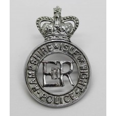 Hampshire & Isle of Wight Police Cap Badge - Queen's Crown