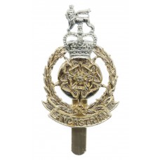 Lancastrian Brigade Anodised (Staybrite) Cap Badge