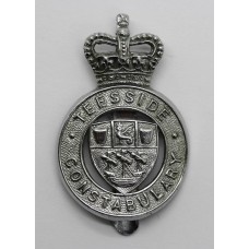 Teeside Constabulary Cap Badge - Queen's Crown