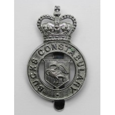 Buckinghamshire Constabulary Cap Badge - Queen's Crown