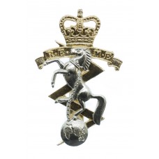 Royal Electrical & Mechanical Engineers (R.E.M.E.) Anodised (Staybrite) Cap Badge