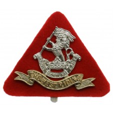 Duke of Wellington's (West Riding Regiment) Anodised (Staybrite) Cap Badge