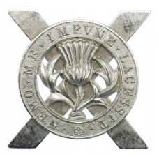 Lowland Brigade Anodised (Staybrite) Cap Badge