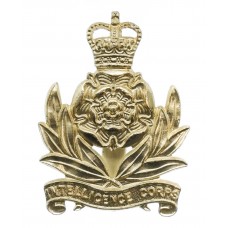 Intelligence Corps Anodised (Staybrite) Cap Badge