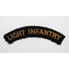 Light Infantry (LIGHT INFANTRY) Cloth Shoulder Title