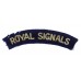 Royal Signals (ROYAL SIGNALS) Cloth Shoulder Title