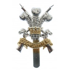 3rd Carabiniers (Prince of Wales's Dragoon Guards) Anodised (Staybrite) Cap Badge