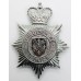 Lincolnshire Police Helmet Plate - Queen's Crown