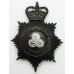 Lincolnshire Constabulary Night Helmet Plate - Queen's Crown 