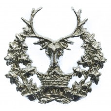 Gordon Highlanders Anodised (Staybrite) Cap Badge