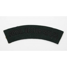 Royal Ulster Rifles (ROYAL ULSTER RIFLES) Cloth Shoulder Title