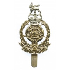 Lancastrian Brigade Anodised (Staybrite) Cap Badge