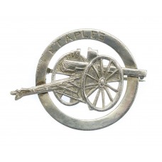 WWI Etaples Heavy Artillery 75 Gun Sweetheart Brooch
