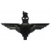 Parachute Regiment Black Anodised (Staybrite) Cap Badge
