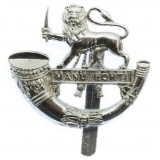 Herefordshire Light Infantry Anodised (Staybrite) Cap Badge