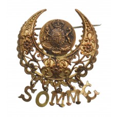 WWI Battle of the Somme Sweetheart Brooch