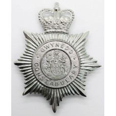 Gwynedd Constabulary Helmet Plate - Queen's Crown