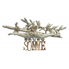 WWI Battle of the Somme Sweetheart Brooch