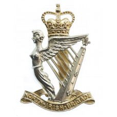 North Irish Brigade Anodised (Staybrite) Cap Badge