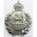 Glamorgan Constabulary Wreath Helmet Plate - King's Crown