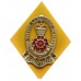 Queen's Lancashire Regiment Anodised (Staybrite) Cap Badge