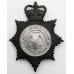 Durham Constabulary Night Helmet Plate - Queen's Crown