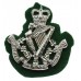 8th (Irish) Bn. The King's (Liverpool) Regiment Anodised (Staybrite) Cap Badge - Queen's Crown