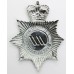 British Airports Authority Constabulary Helmet Plate - Queen's Crown