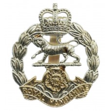 Royal Hampshire Regiment Anodised (Staybrite) Cap Badge