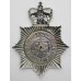 Nottinghamshire Constabulary Enamelled Helmet Plate - Queen's Crown