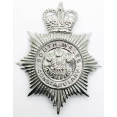 South Wales Constabulary Helmet Plate - Queen's Crown