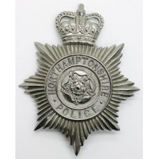 Northamptonshire Police Helmet Plate - Queen's Crown