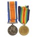 WW1 British War & Victory Medal Pair - 1.A.M. E.C. White, Royal Flying Corps