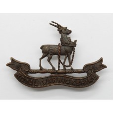 Royal Warwickshire Regiment Officer's Service Dress Collar Badge