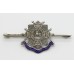 Bedfordshire & Hertfordshire Regiment Silver & Enamel Sweetheart Brooch