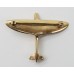 Royal Air Force (R.A.F.) 9ct Hallmarked Gold Spitfire Sweetheart Brooch