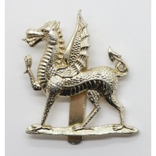 Monmouth School C.C.F. Anodised (Staybrite) Cap Badge