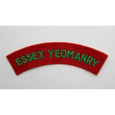 Essex Yeomanry (ESSEX YEOMANRY) Cloth Shoulder Title