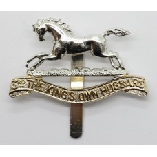 3rd The King's Own Hussars Anodised (Staybrite) Cap Badge