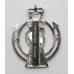 Royal Armoured Corps (R.A.C.) Anodised (Staybrite) Cap Badge - Queen's Crown