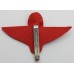 Parachute Regiment Anodised (Staybrite) Cap Badge - Queen's Crown