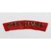 Pioneer Corps (PIONEER CORPS) Cloth Shoulder Title