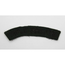 Rifle Brigade (RIFLE BRIGADE) Cloth Shoulder Title