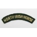 North Irish Horse (NORTH IRISH HORSE) Cloth Shoulder Title